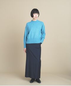 cloenc / クロエンス ニット・セーター | 【美フォルム】ラメハイネックニット