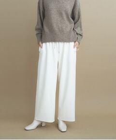 cloenc / クロエンス パンツ | SMOOTHKEEP ジョーゼットイージ－ワイドパンツ【着用シワ軽減／マシンウォッシュ】