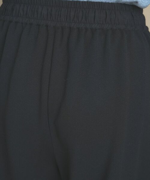 cloenc / クロエンス パンツ | SMOOTHKEEP ジョーゼットイージ-ワイドパンツ【着用シワ軽減/マシンウォッシュ】 | 詳細16