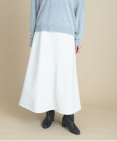 cloenc / クロエンス ロング・マキシ丈スカート | レザー調 フレアスカート