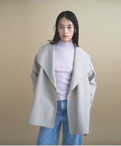 cloenc / クロエンス その他アウター | 【軽量】ビックカラー メルトンコート
