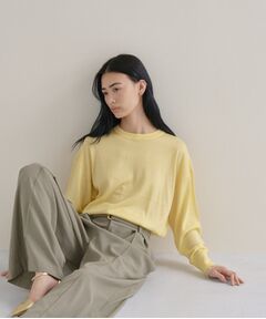 cloenc / クロエンス ニット・セーター | 【WEB限定カラーあり】Relaxy Rich シルクカシミヤ混 クルーニット