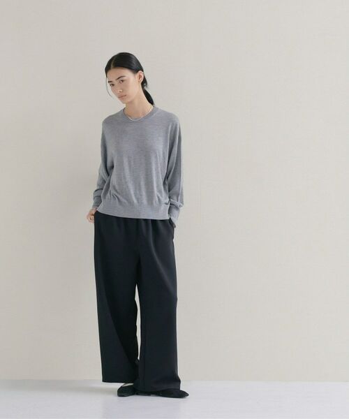 cloenc / クロエンス ニット・セーター | 【WEB限定カラーあり】Relaxy Rich シルクカシミヤ混 クルーニット | 詳細12