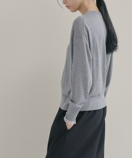 cloenc / クロエンス ニット・セーター | 【WEB限定カラーあり】Relaxy Rich シルクカシミヤ混 クルーニット | 詳細14