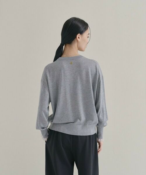 cloenc / クロエンス ニット・セーター | 【WEB限定カラーあり】Relaxy Rich シルクカシミヤ混 クルーニット | 詳細15