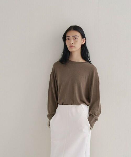 cloenc / クロエンス ニット・セーター | 【WEB限定カラーあり】Relaxy Rich シルクカシミヤ混 クルーニット | 詳細19