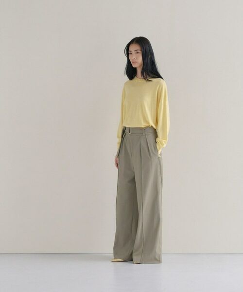 cloenc / クロエンス ニット・セーター | 【WEB限定カラーあり】Relaxy Rich シルクカシミヤ混 クルーニット | 詳細2