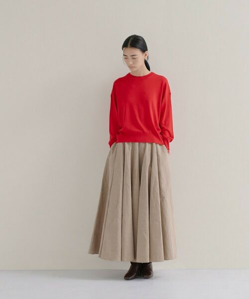 cloenc / クロエンス ニット・セーター | 【WEB限定カラーあり】Relaxy Rich シルクカシミヤ混 クルーニット | 詳細24