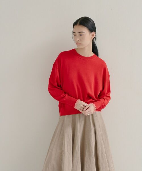 cloenc / クロエンス ニット・セーター | 【WEB限定カラーあり】Relaxy Rich シルクカシミヤ混 クルーニット | 詳細25