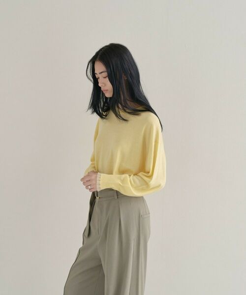 cloenc / クロエンス ニット・セーター | 【WEB限定カラーあり】Relaxy Rich シルクカシミヤ混 クルーニット | 詳細4