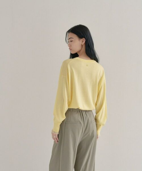 cloenc / クロエンス ニット・セーター | 【WEB限定カラーあり】Relaxy Rich シルクカシミヤ混 クルーニット | 詳細5