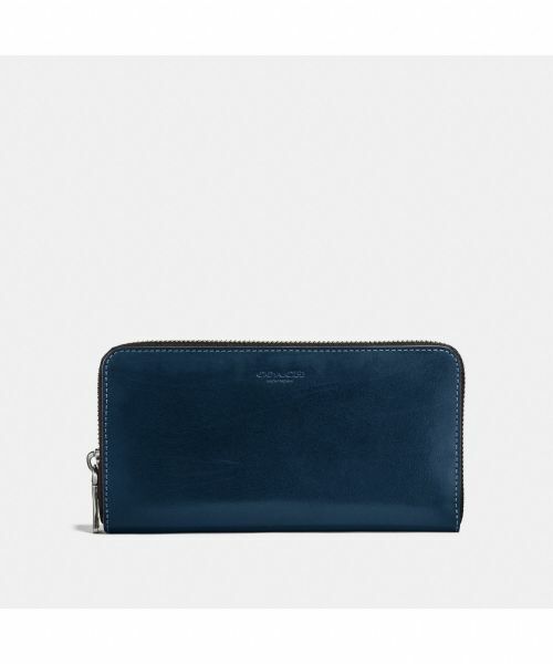 低価格の 【美品】COACH ウォーターバッファロー(水牛) 長財布 長財布