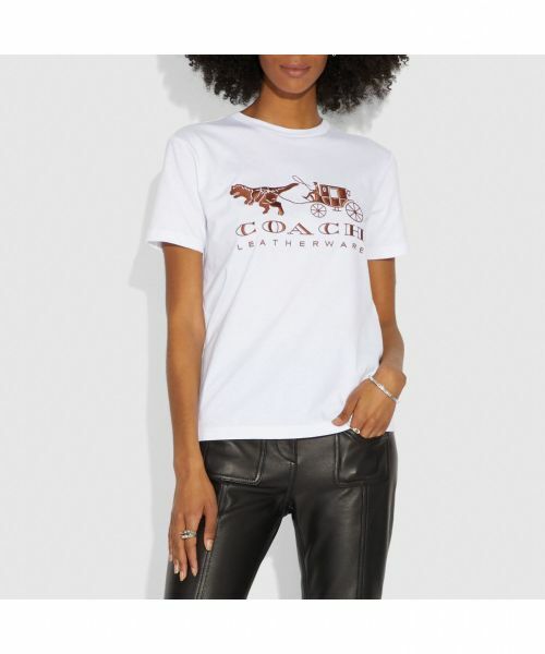 COACH / コーチ Tシャツ | レキシー アンド キャリッジ Tシャツ | 詳細1