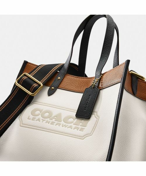 値下げしました！【正規品】COACH フィールドトート カラーブロック