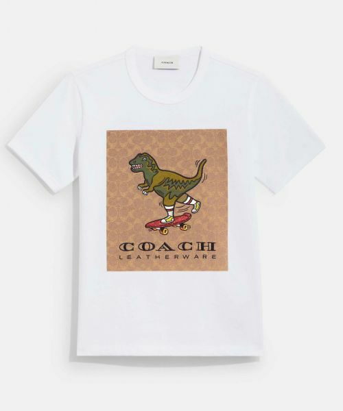 COACH / コーチ Tシャツ | 【日本限定】シグネチャー スケートボード レキシー Tシャツ | 詳細1