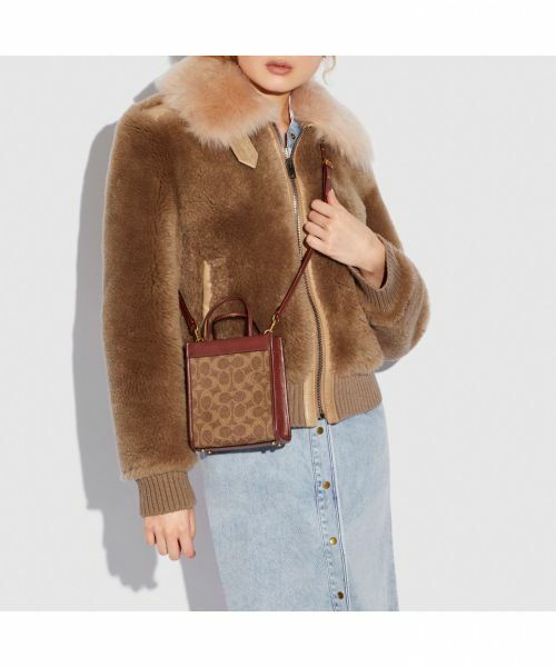 Amazon | [コーチ] レディース ショルダーバッグ ブラウン系