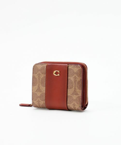 coach カラーブロック ウォレット