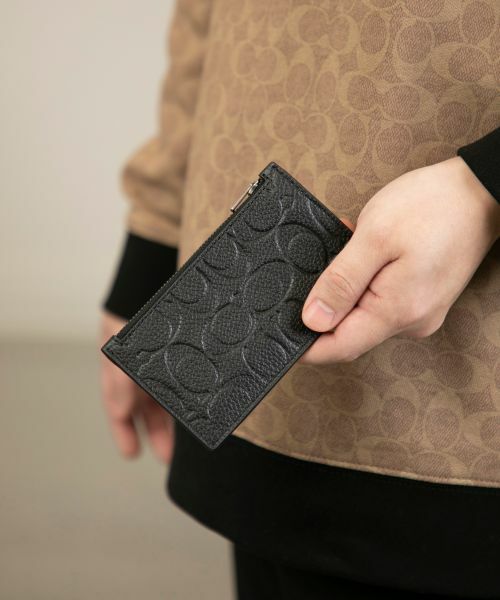 Coach card holder 名刺入れ - 名刺入れ