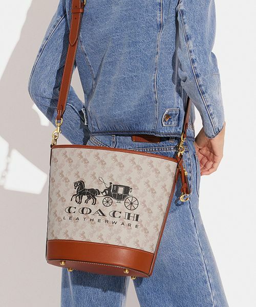 COACH コーチ バケット バッグ ホース アンド キャリッジ ショルダー