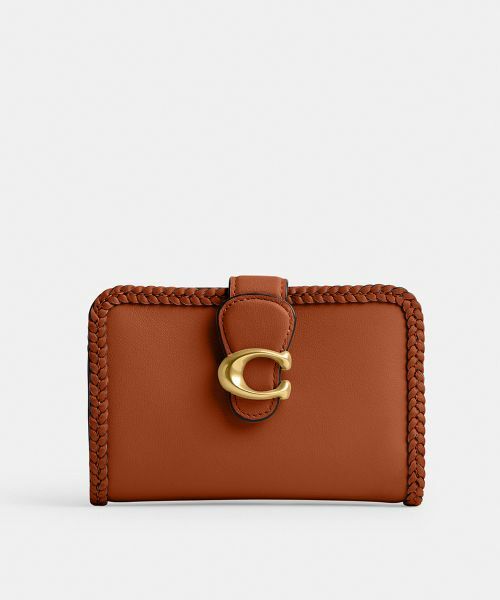 美品✨️COACH コーチ タビー ミディアム ウォレット 現行品 レッド 人気