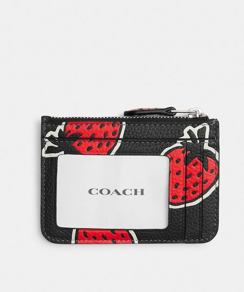 COACH / コーチ カードケース・名刺入れ・定期入れ | 【日本限定】ミニ スキニー ID ケース・ストロベリー プリント | 詳細2