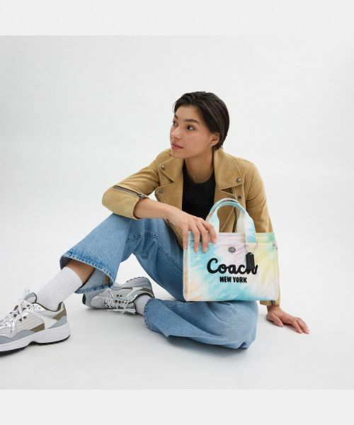 COACH / コーチ トートバッグ | カーゴ トート バッグ 26・レインボー タイ ダイ プリント | 詳細7