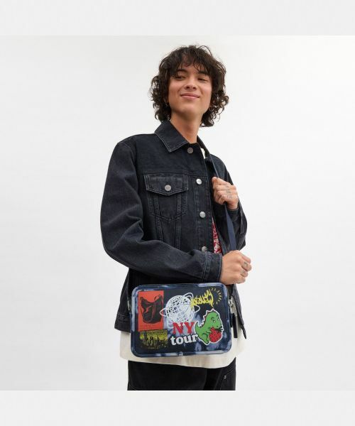 COACH / コーチ メッセンジャーバッグ・ウエストポーチ | 【オンライン限定】チャーター クロスボディ バッグ 24・タイダイ プリント | 詳細6