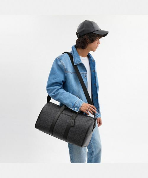 COACH / コーチ ボストンバッグ | ゴッサム ダッフル バッグ 45・シグネチャー キャンバス | 詳細4