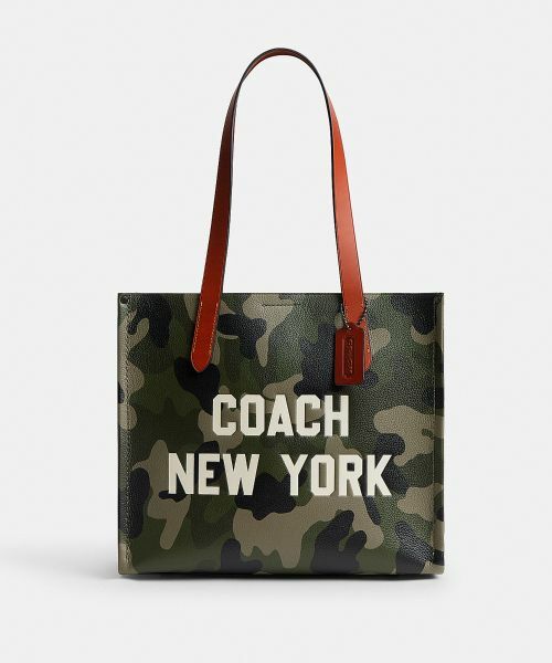 COACH / コーチ トートバッグ | リレー トート バッグ 34・カモ プリント アンド コーチ グラフィック | 詳細1