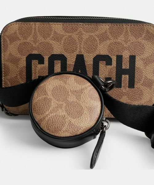 COACH / コーチ ショルダーバッグ | チャーター スリム クロスボディ・シグネチャー キャンバス・コーチ グラフィック | 詳細5