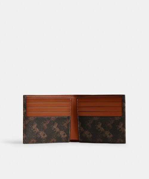 COACH / コーチ 財布・コインケース・マネークリップ | ダブル ビルフォールド ウォレット・ホース アンド キャリッジ プリント | 詳細2