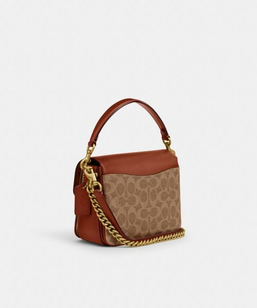 シグネチャー柄☆上品【COACH】クロスボディバッグ ミラ クロスボディ バッグ・シグネチャー キャンバス