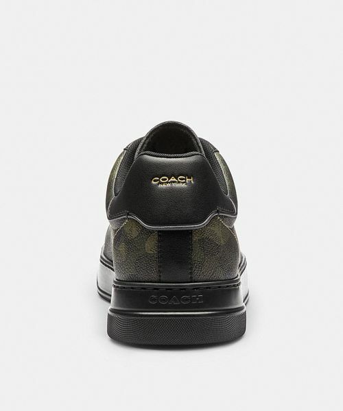 coach ハイ スニーカー・シグネチャー カモ プリント CZ556 COACH ハイ ライン スニーカー・シグネチャー カモ プリント