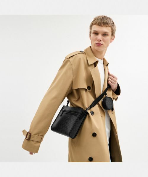 COACH / コーチ メッセンジャーバッグ・ウエストポーチ | ヒッチ コンバーチブル クロスボディ・シグネチャー キャンバス | 詳細3