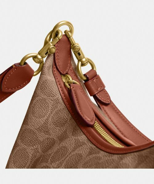 COACH シグネチャーキャンバスのジュリエットショルダーバッグ ジュリエット ショルダー バッグ 25・シグネチャー キャンバス