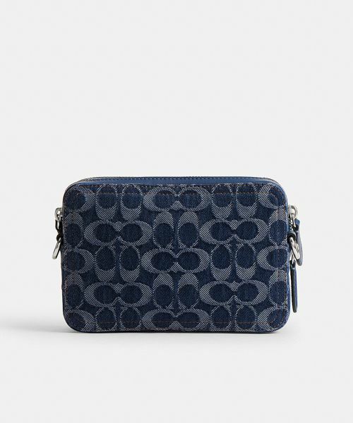美品✨️コーチ ハンドバッグ アクセサリーポーチ デニム