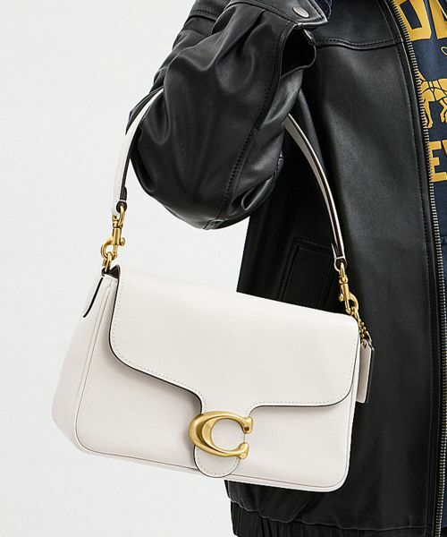 COACH/コーチ ソフト タビー ショルダー バッグ WHITE ONE COACH/コーチ ソフト タビー ショルダー バッグ WHITE ONE