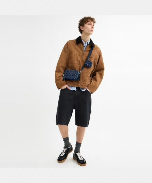COACH / コーチ ショルダーバッグ | チャーター スリム クロスボディ バッグ・シグネチャー デニム | 詳細2