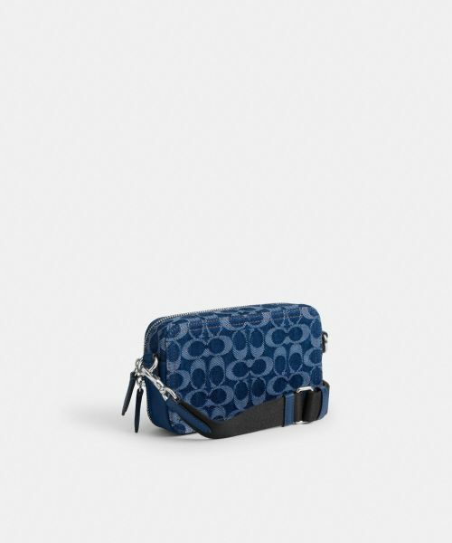 COACH / コーチ ショルダーバッグ | チャーター スリム クロスボディ バッグ・シグネチャー デニム | 詳細3
