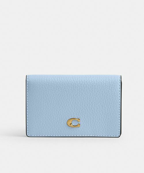 COACH/コーチ エッセンシャル ビジネス カード ケース BLUE ONE COACH/コーチ エッセンシャル ビジネス カード ケース BLUE ONE