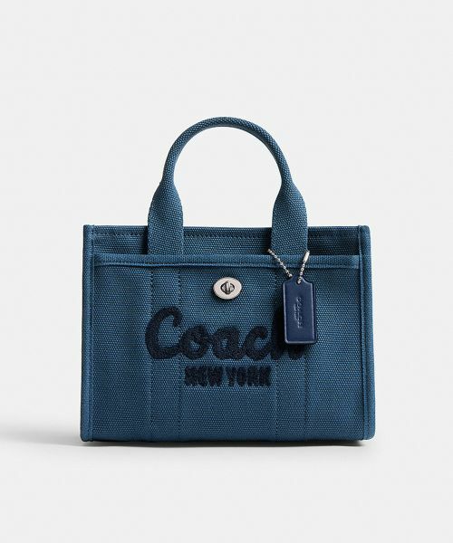 コーチ トートバッグ ショルダー紐付き メタリック紺 COACH 新作セール コーチ バッグ トートバッグ ショルダーバッグ