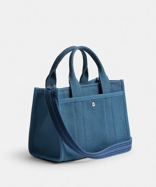 コーチ トートバッグ ショルダー紐付き メタリック紺 COACH 新作セール コーチ バッグ トートバッグ ショルダーバッグ