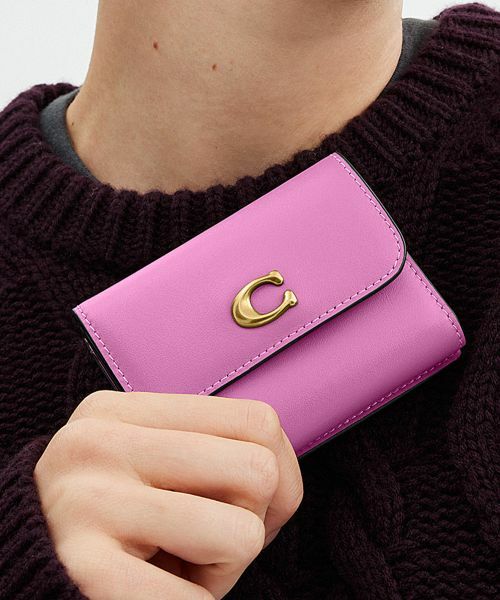 COACH/コーチ エッセンシャル カード ホルダー ウォレット PINK ONE COACH/コーチ エッセンシャル カード ホルダー ウォレット PINK ONE