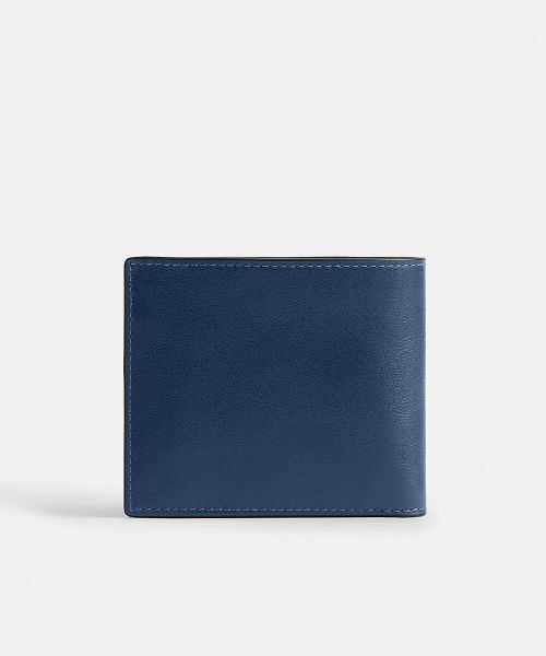 COACH  水色 マネークリップ財布 COACH 水色 マネークリップ財布