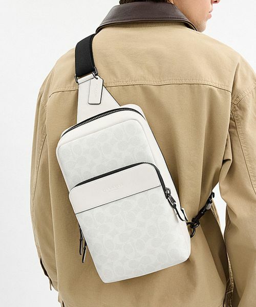 COACH/コーチ ゴッサム パック・シグネチャー キャンバス WHITE ONE COACH/コーチ ゴッサム パック・シグネチャー キャンバス WHITE ONE
