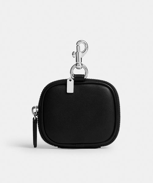 新品◆COACHコーチ◆クリアポーチ小物入れシースルーポーチ透明x黒系 ブラック クリップ オン ポーチ （ポーチ）｜COACH / コーチ ファッション
