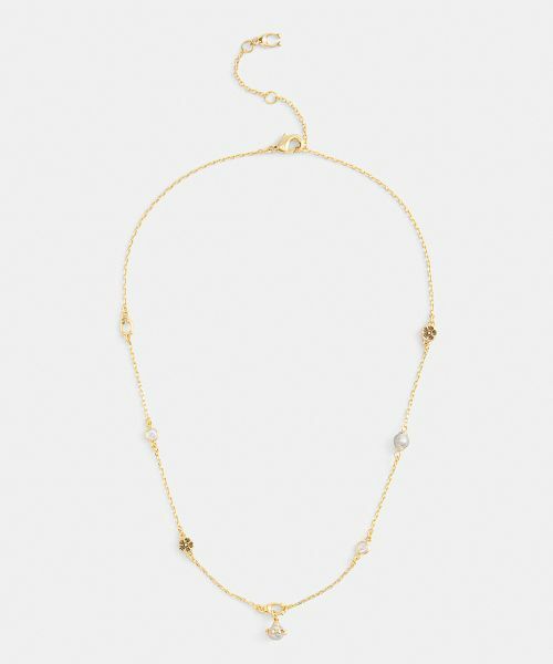 【本物保証】COACH コーチ クラシック パール ロング ネックレス COACH コーチ ネックレス 437815GLD107 レディース クラシック