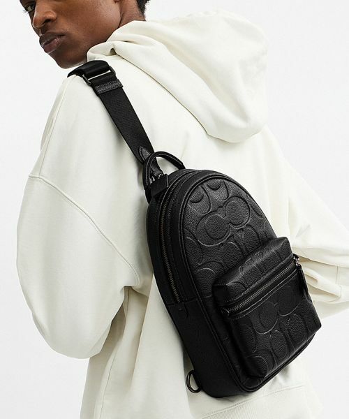 2wayで活躍【Coach】シグネチャーキャンバス ウエストパック COACH OUTLET｜【公式】ウエスト パック・シグネチャー