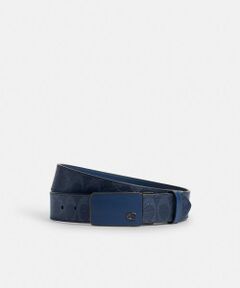 シグネチャー バックル カット トゥ サイズ リバーシブル ベルト
