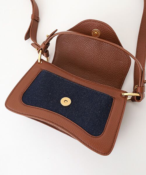 COCCINELLE / コチネッレ ショルダーバッグ | コチネッレ C-ME デニム ミニ | 詳細5